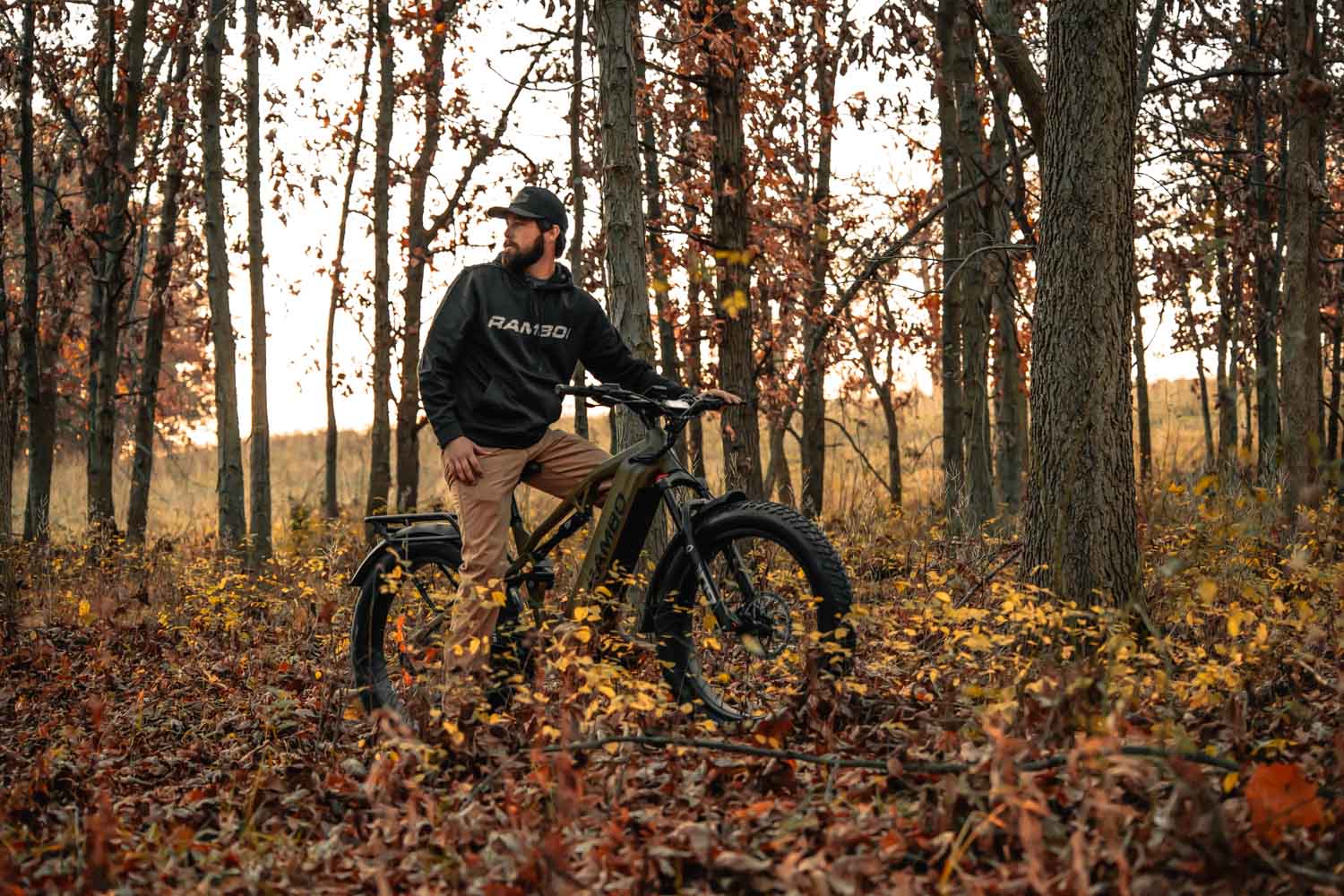 Rambo Dominator HD Full Suspension Electric Hunting Bike