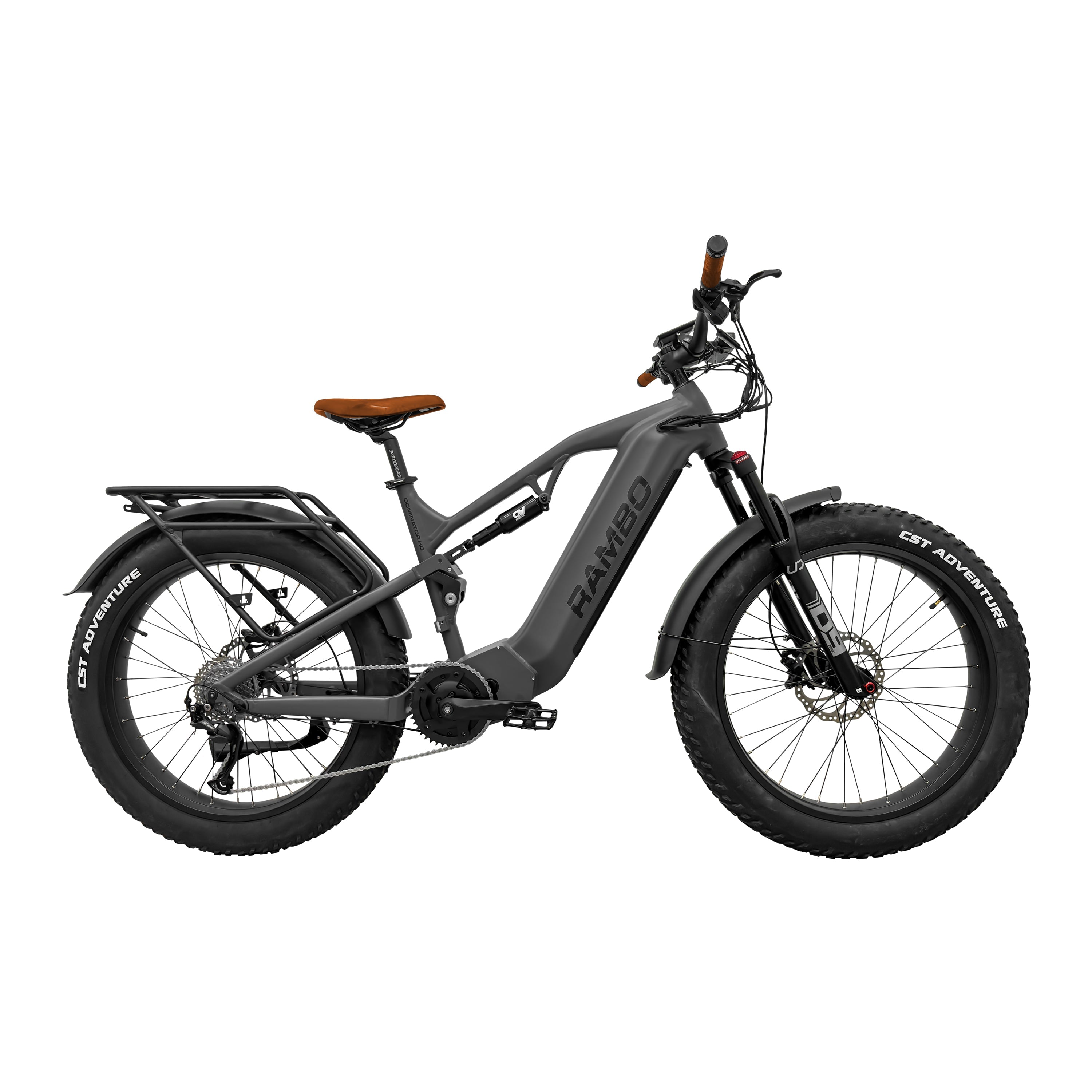 Rambo Dominator HD Full Suspension Electric Hunting Bike