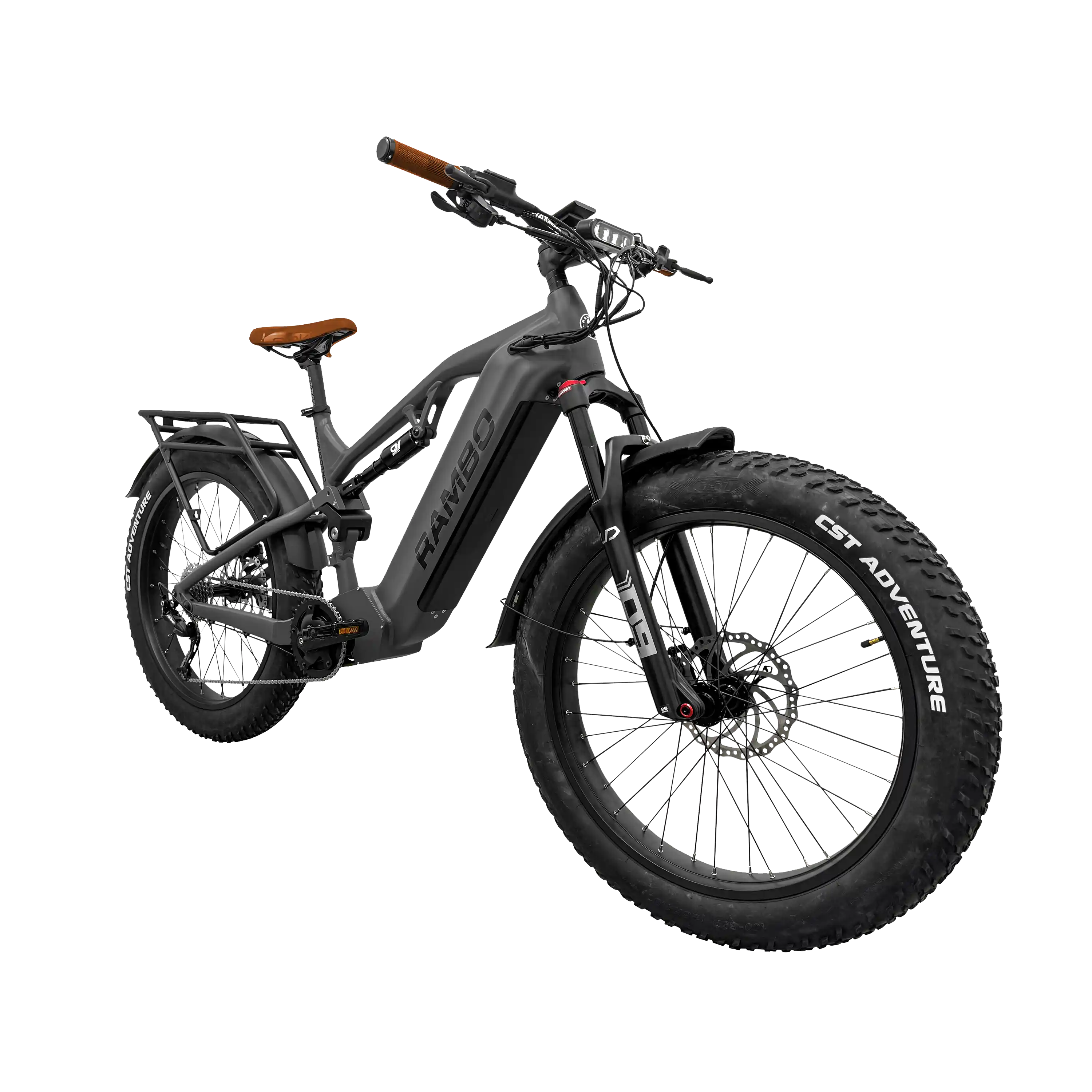 Rambo Dominator HD Full Suspension Electric Hunting Bike