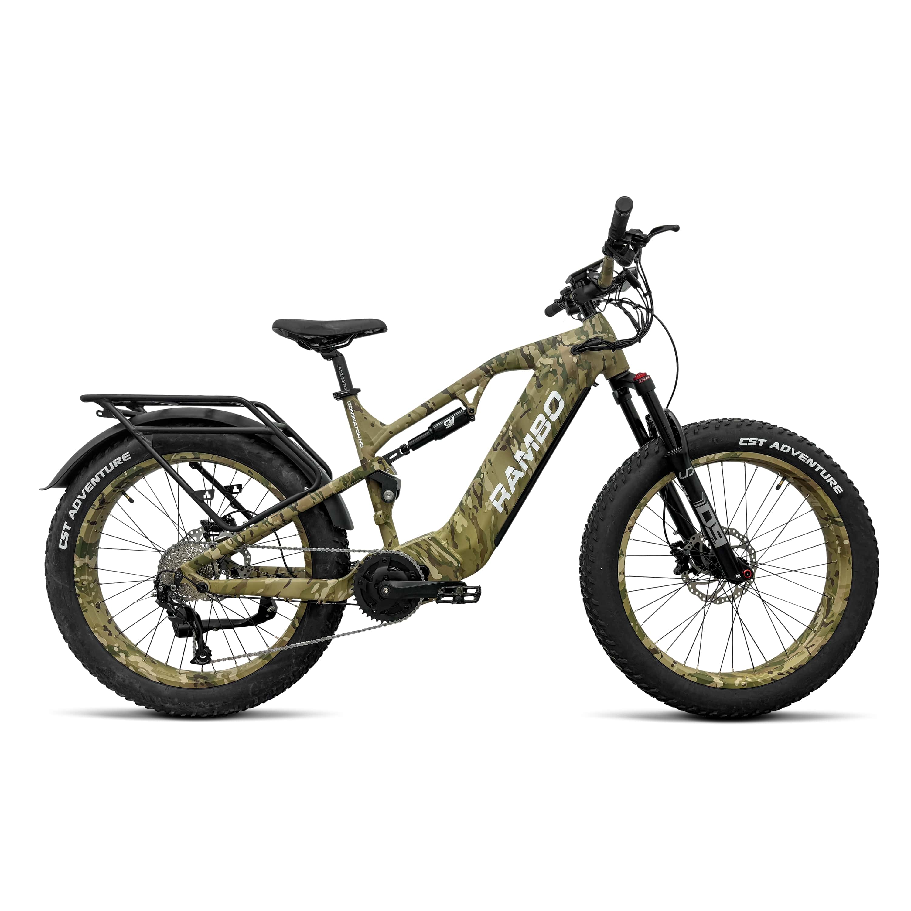 Rambo Dominator HD Full Suspension Electric Hunting Bike