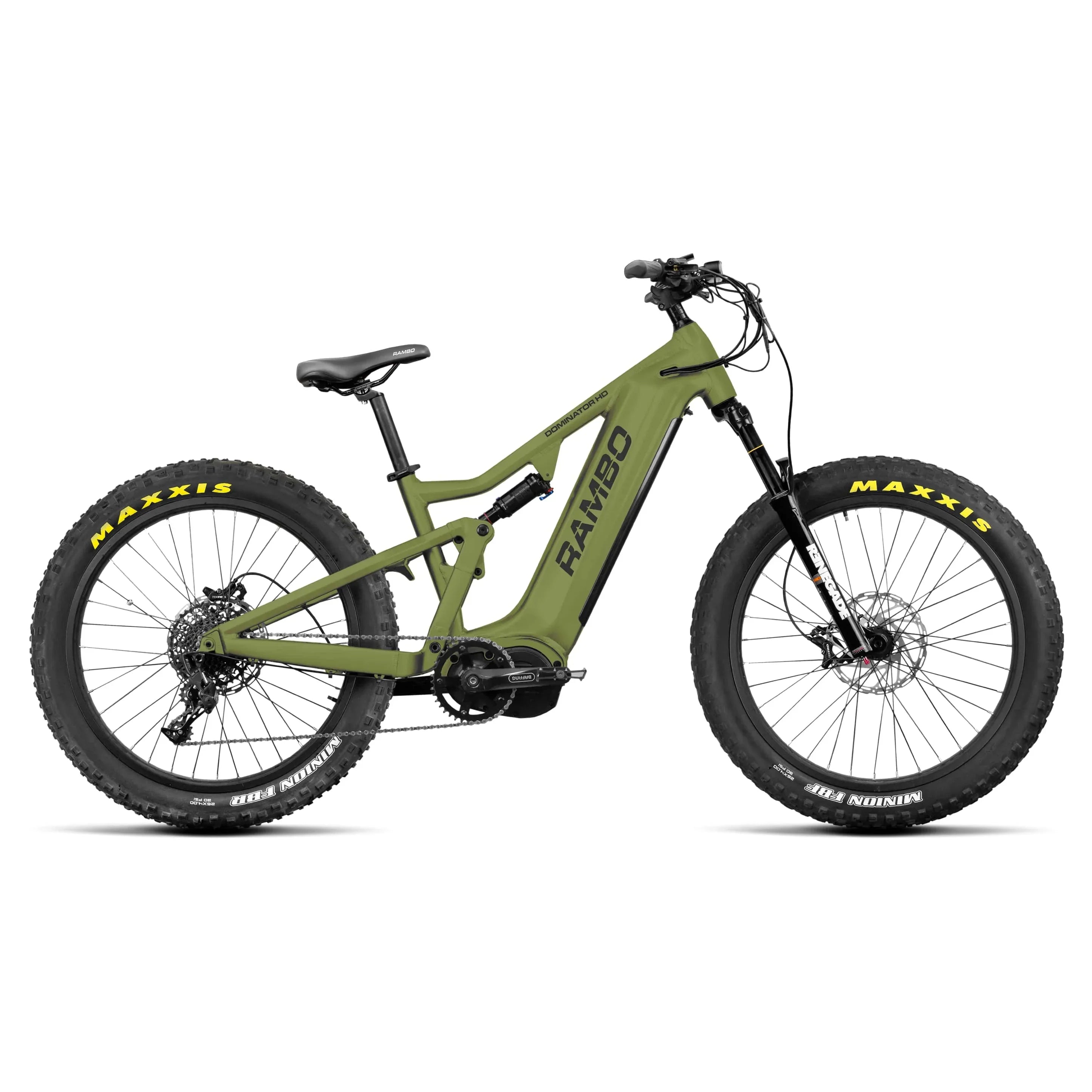 Rambo Dominator HD Full Suspension Electric Hunting Bike