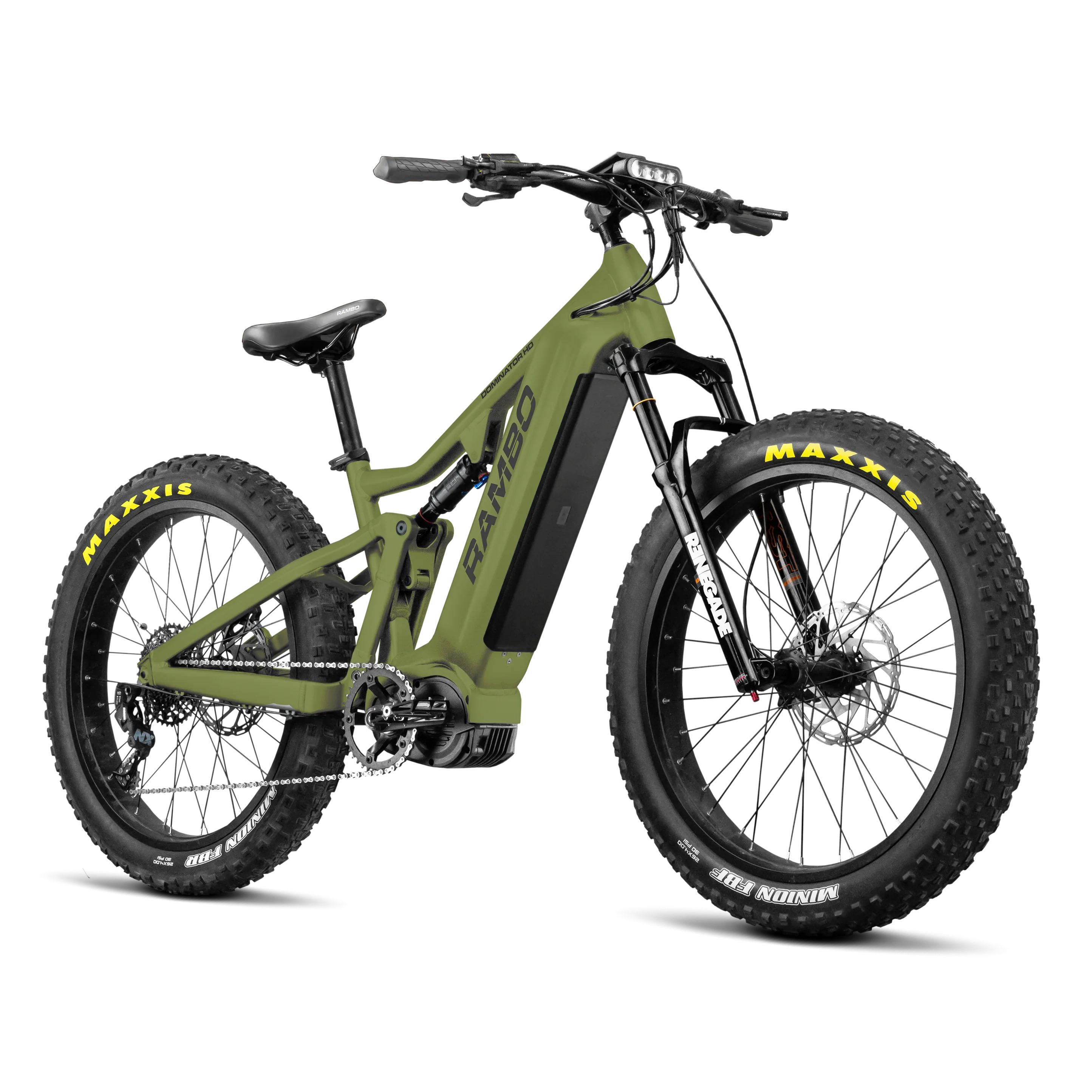Rambo Dominator HD Full Suspension Electric Hunting Bike