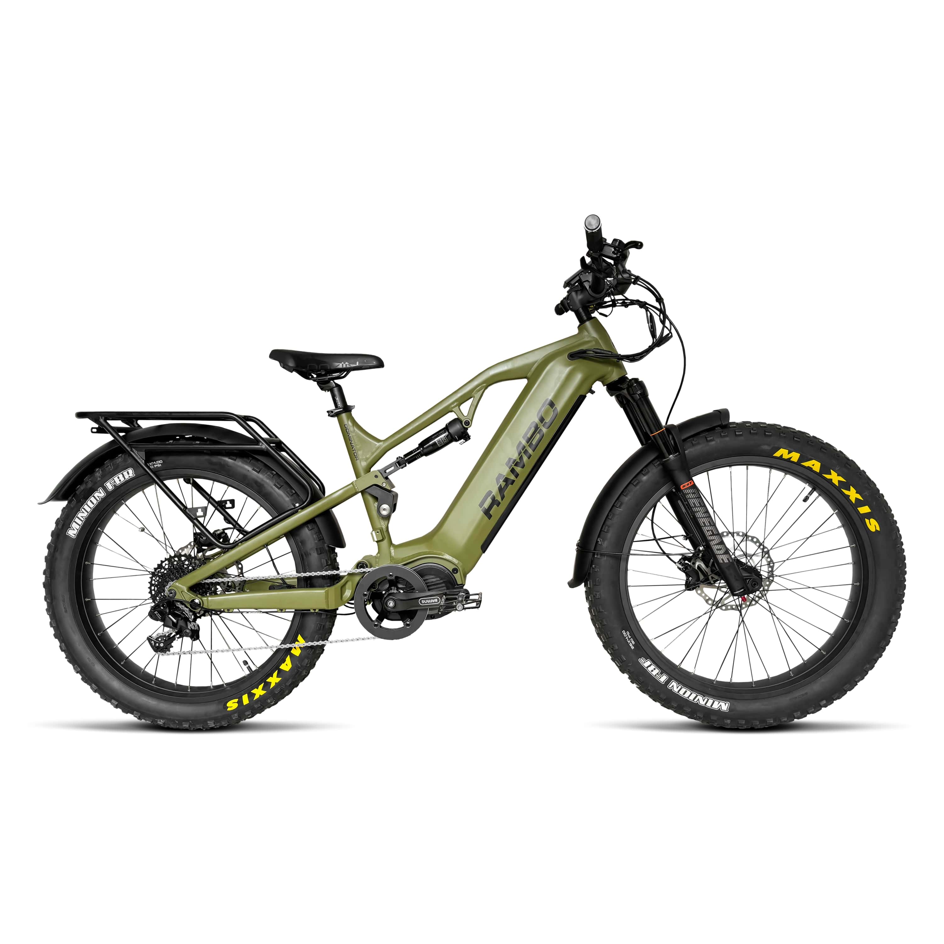 Rambo Dominator UltraDrive Full Suspension Electric Hunting Bike