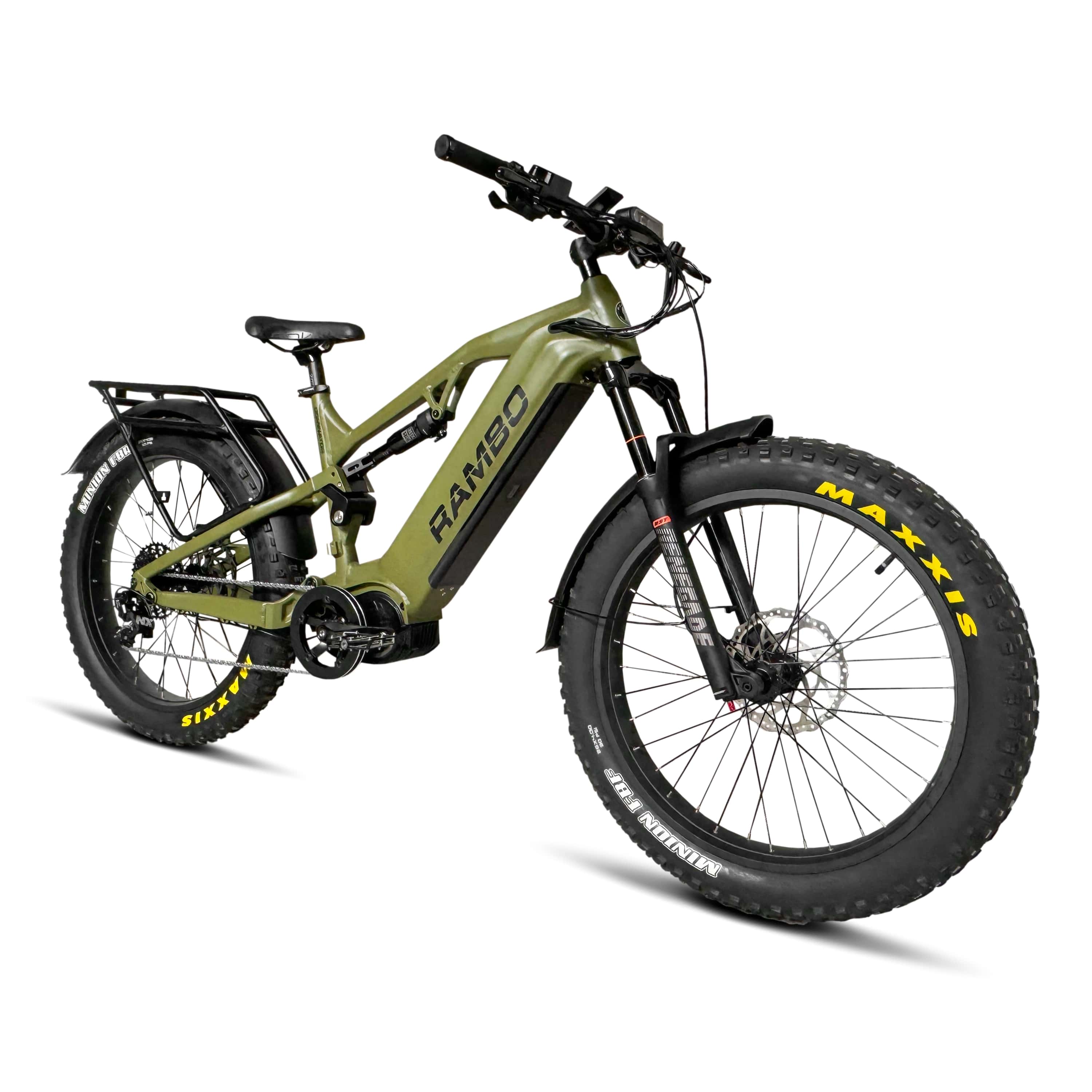 Rambo Dominator UltraDrive Full Suspension Electric Hunting Bike