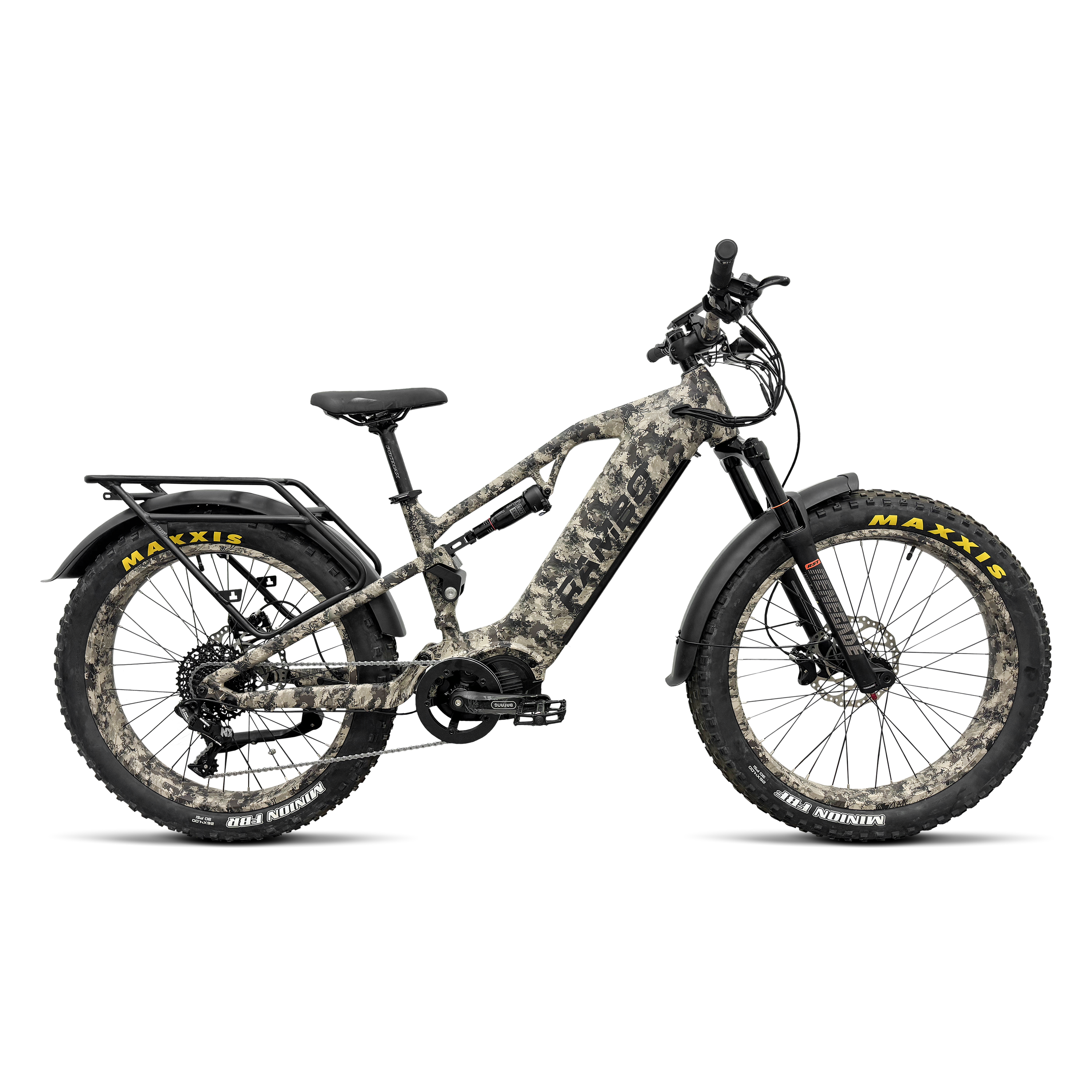 Rambo Dominator UltraDrive Full Suspension Electric Hunting Bike