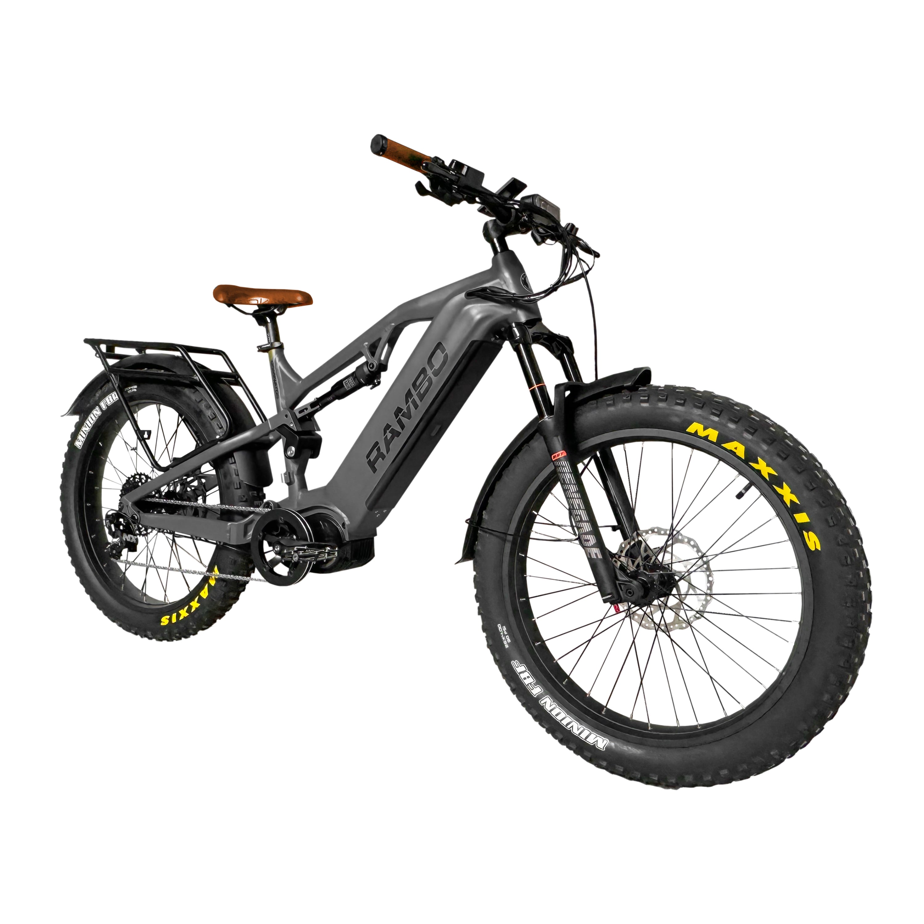 Rambo Dominator UltraDrive Full Suspension Electric Hunting Bike