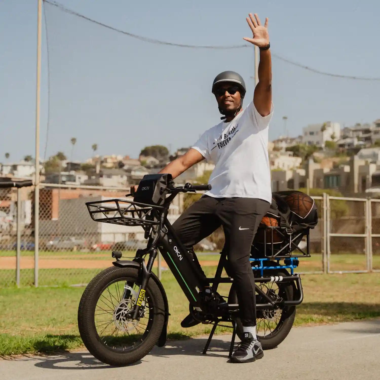 OKAI E-Kargo EB70 Cargo Utility Electric Bike with 440 lb Capacity