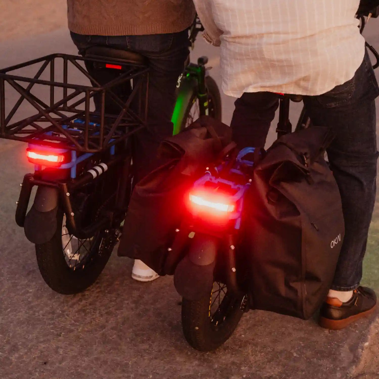 OKAI E-Kargo EB70 Cargo Utility Electric Bike with 440 lb Capacity