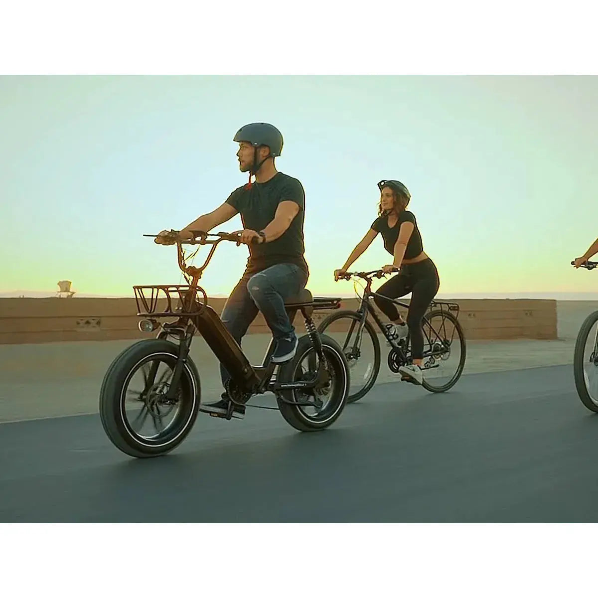 GlareWheel EB-AG 750W Fat Tire Moped-Style Electric Bike  Electric Bikes Paradise