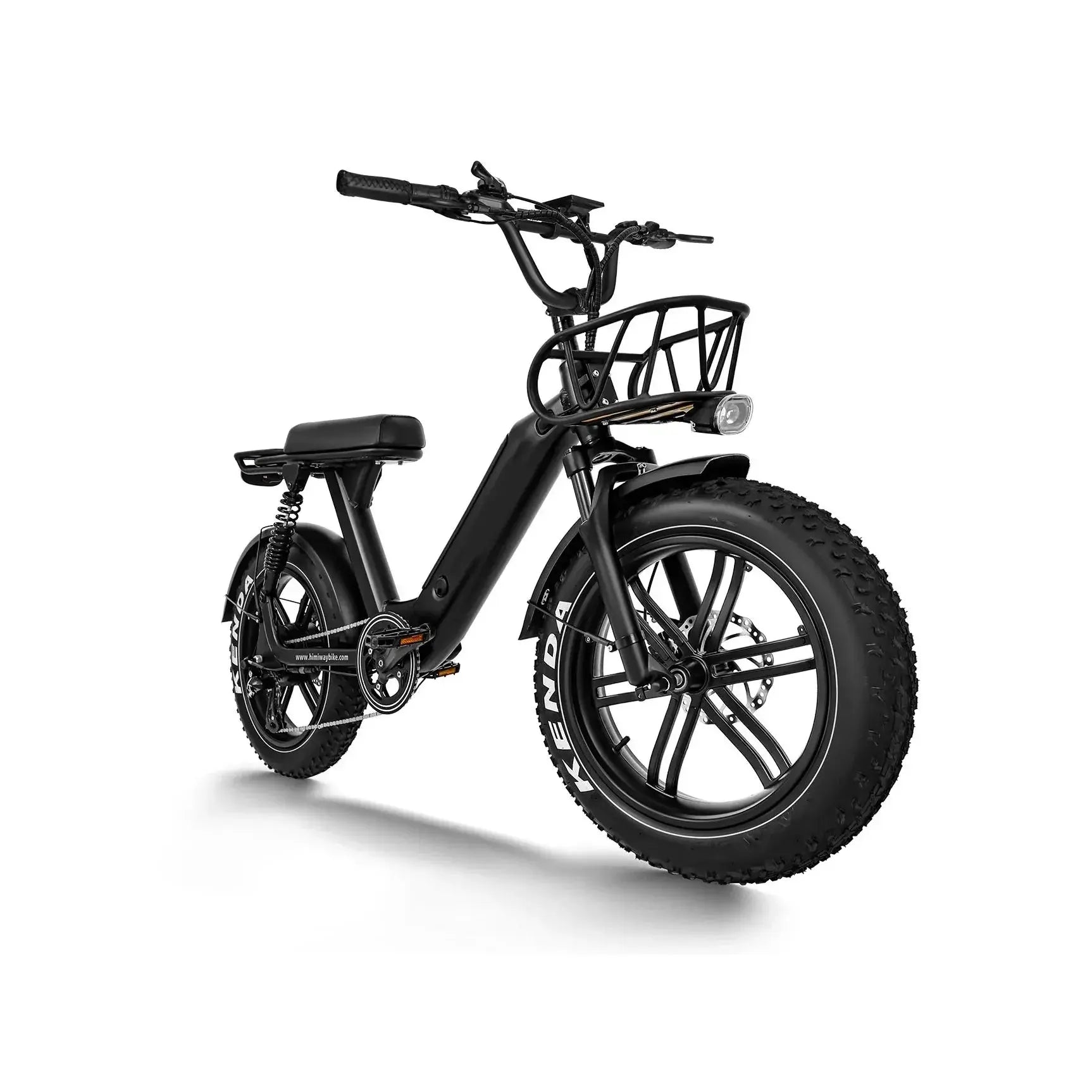 GlareWheel EB-AG 750W Fat Tire Moped-Style Electric Bike  Electric Bikes Paradise