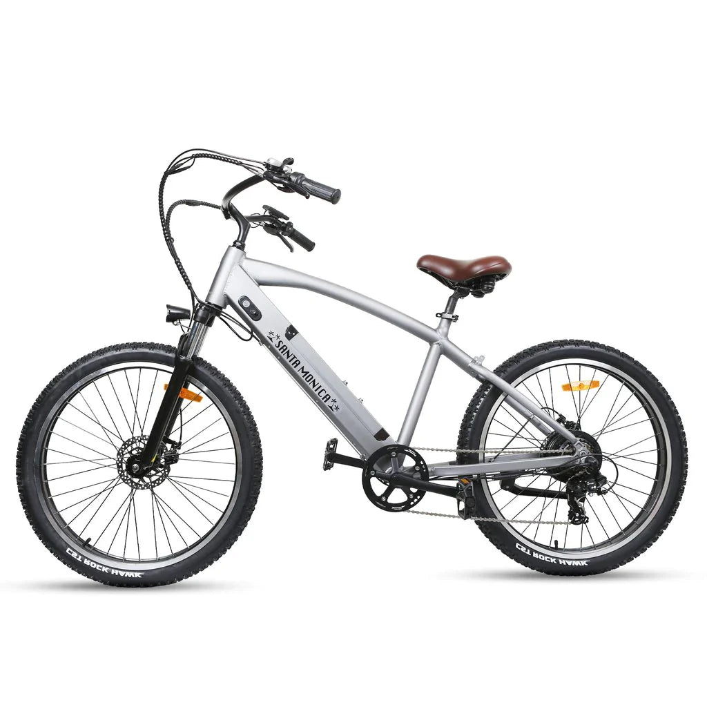 GlareWheel EB-X11 500W 26-Inch Fat Tire Electric Cruiser Bike