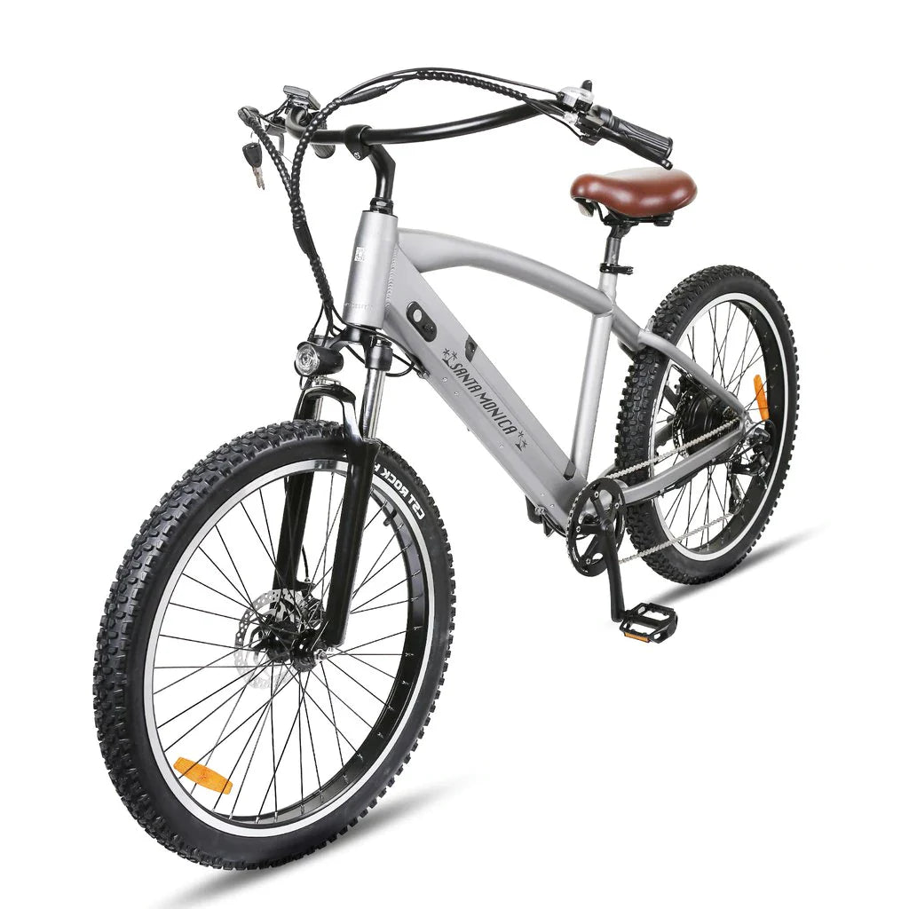 GlareWheel EB-X11 500W 26-Inch Fat Tire Electric Cruiser Bike