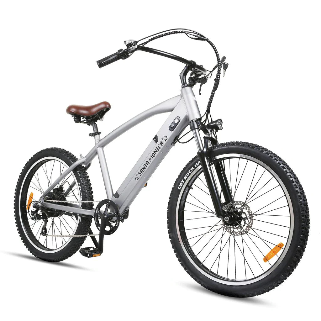 GlareWheel EB-X11 500W 26-Inch Fat Tire Electric Cruiser Bike