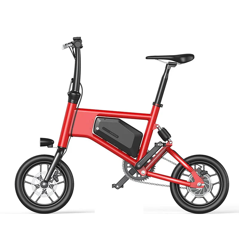 GlareWheel EB-X5 Foldable 15mph Compact Electric Bike
