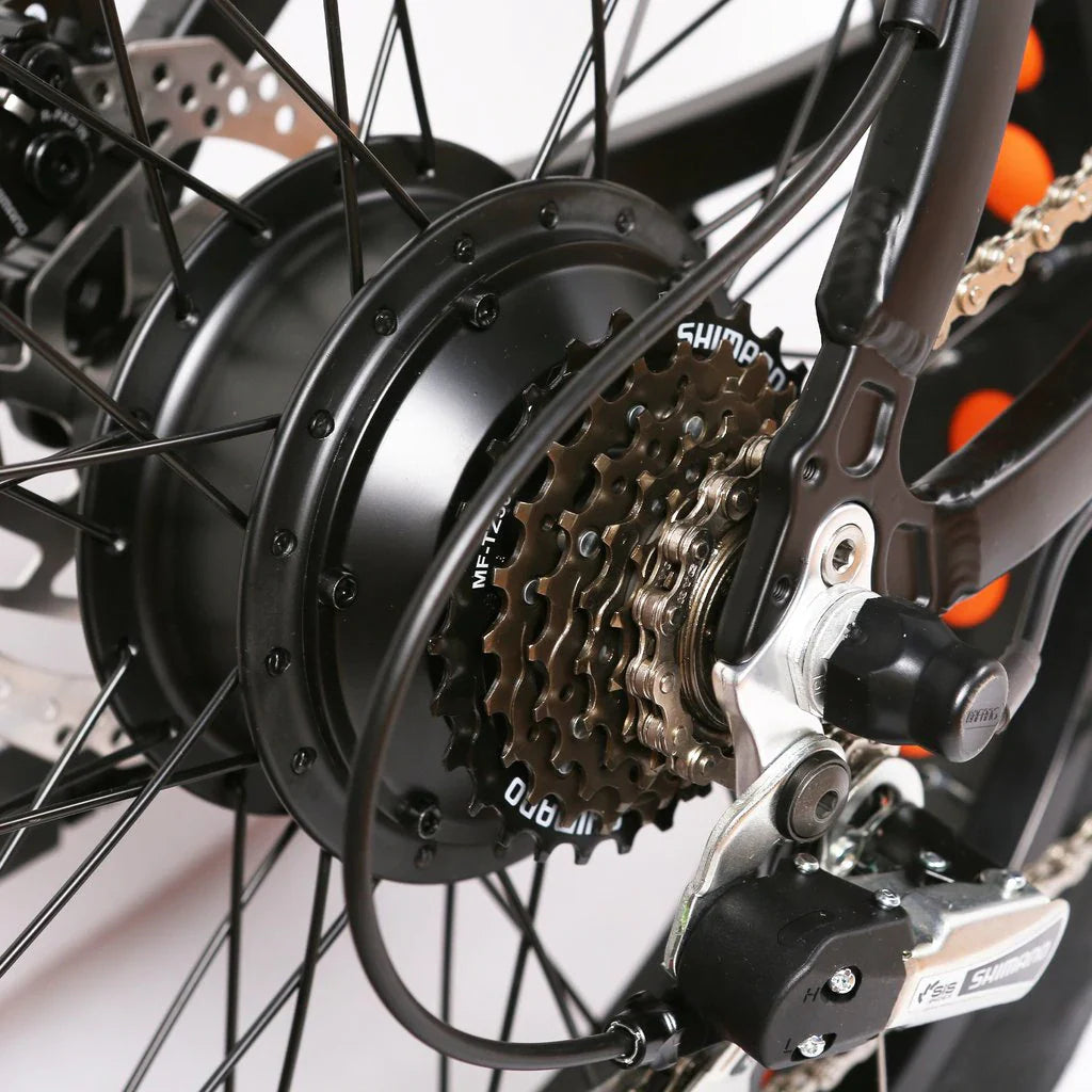 GlareWheel EB-X7 500W Fat Tire Electric Bike