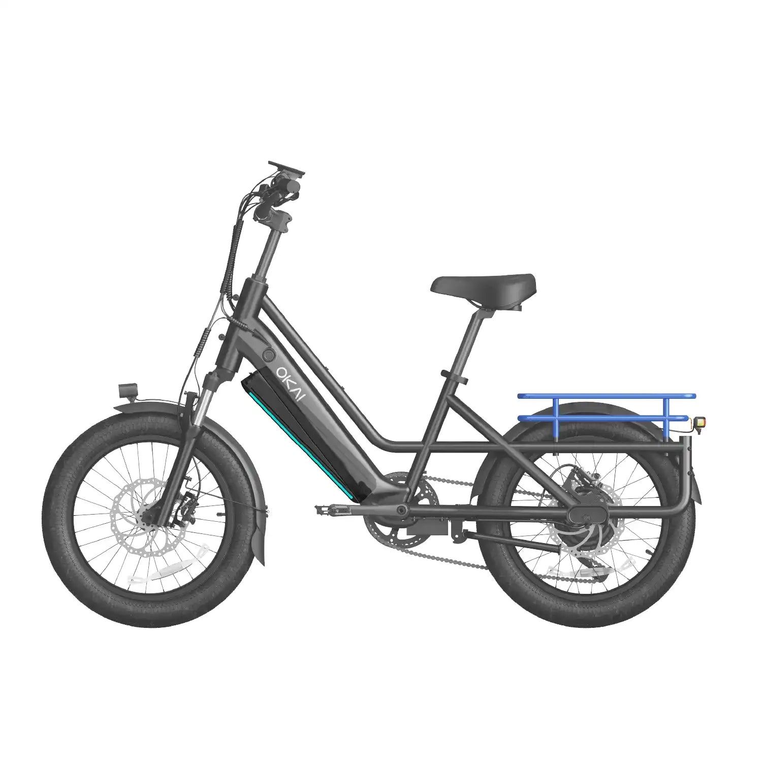 OKAI E-Kargo EB70 Cargo Utility Electric Bike with 440 lb Capacity