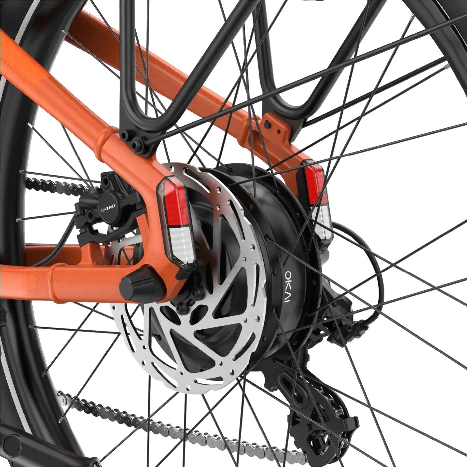 OKAI TraVRS EB80 Step-Through Commuter Electric Bike