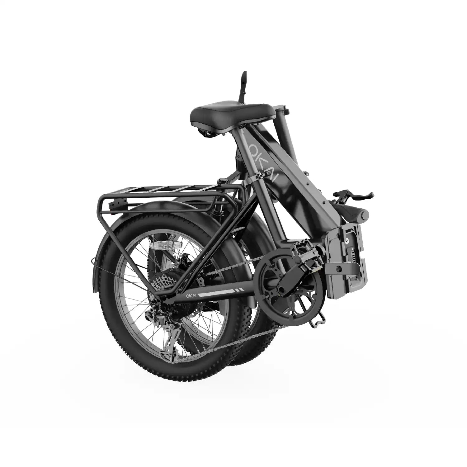 OKAI FlexMov EBF10 Lightweight Folding Fat Tire Electric Bike
