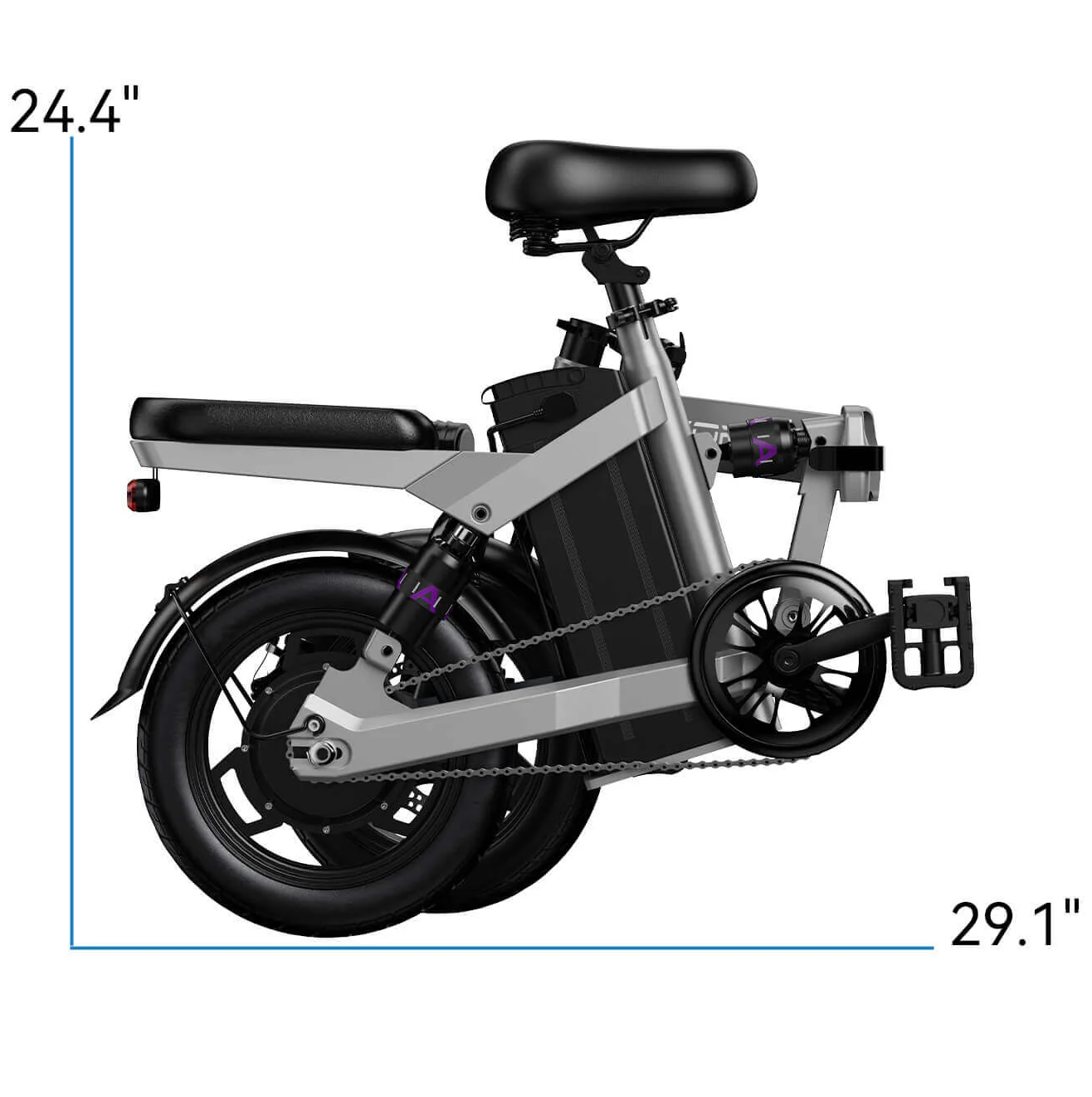 G-Force AE 400W 48V Mini Folding Electric Bike