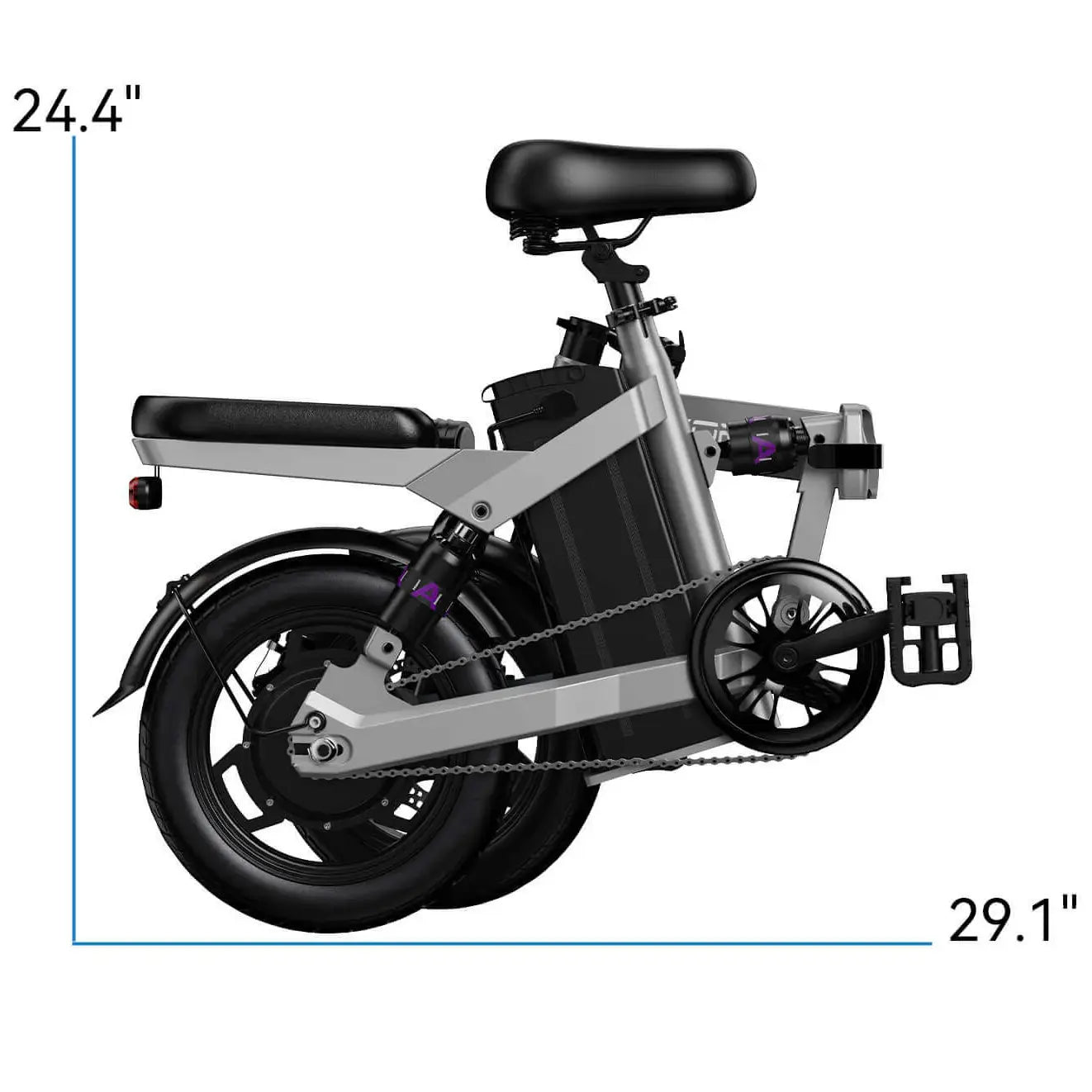 G-Force AE 400W 48V Mini Folding Electric Bike  Electric Bikes Paradise