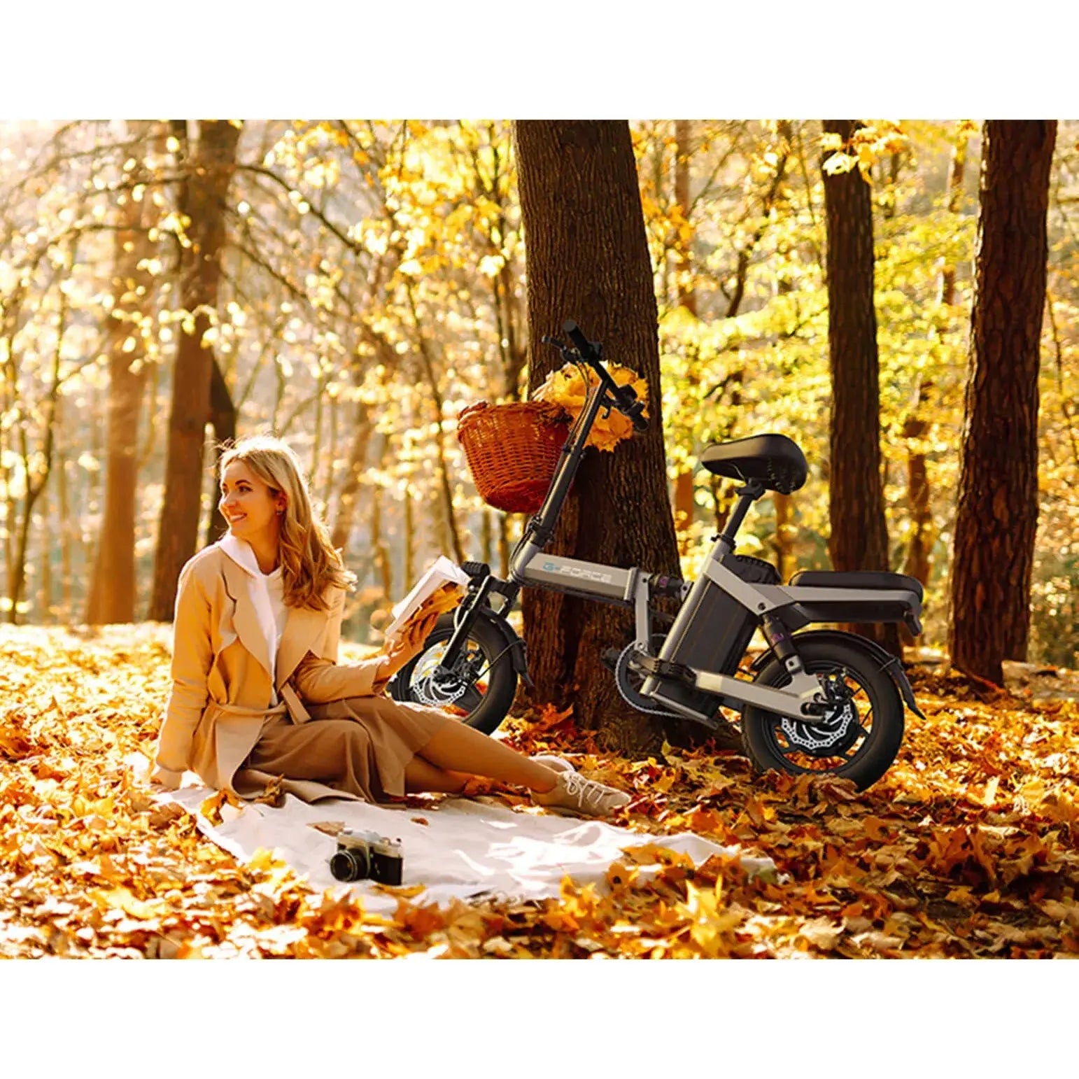 G-Force AE 400W 48V Mini Folding Electric Bike  Electric Bikes Paradise
