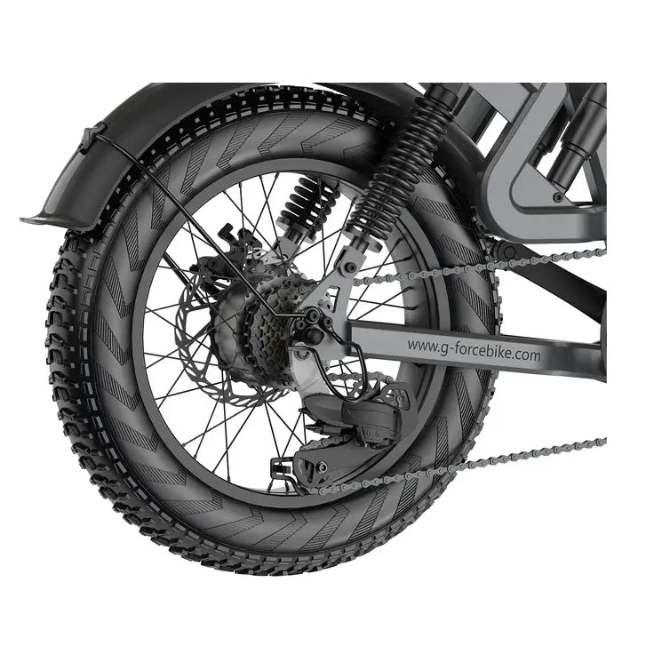 G-Force RS 750W 48V Premium All-Terrain Fat Tire Electric Bike  Electric Bikes Paradise