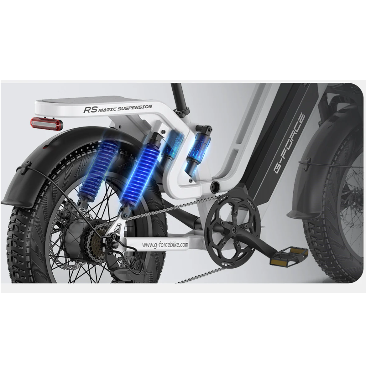 G-Force RS 750W 48V Premium All-Terrain Fat Tire Electric Bike