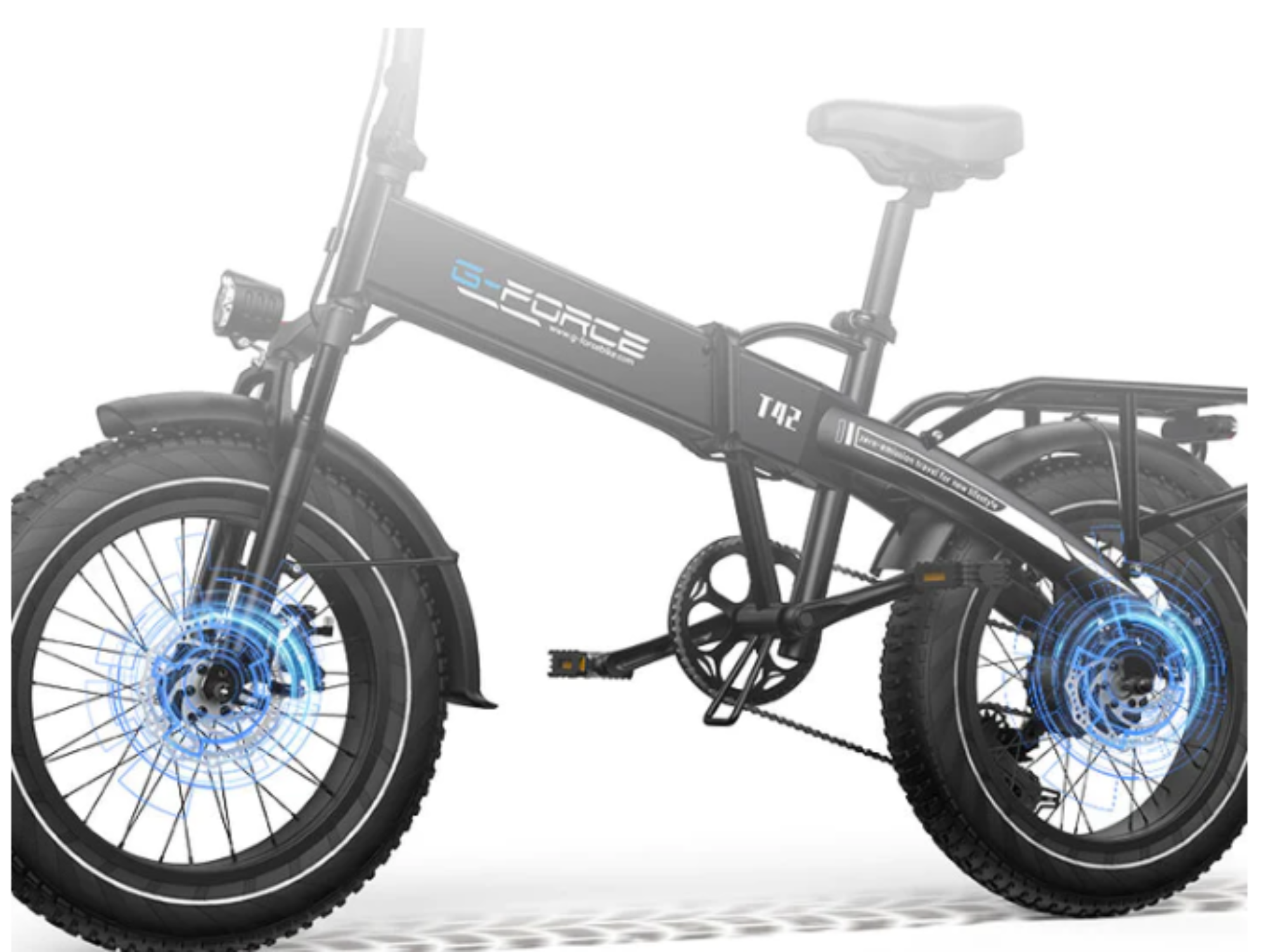 G-Force T42 750W 48V Folding Fat Tire Electric Bike