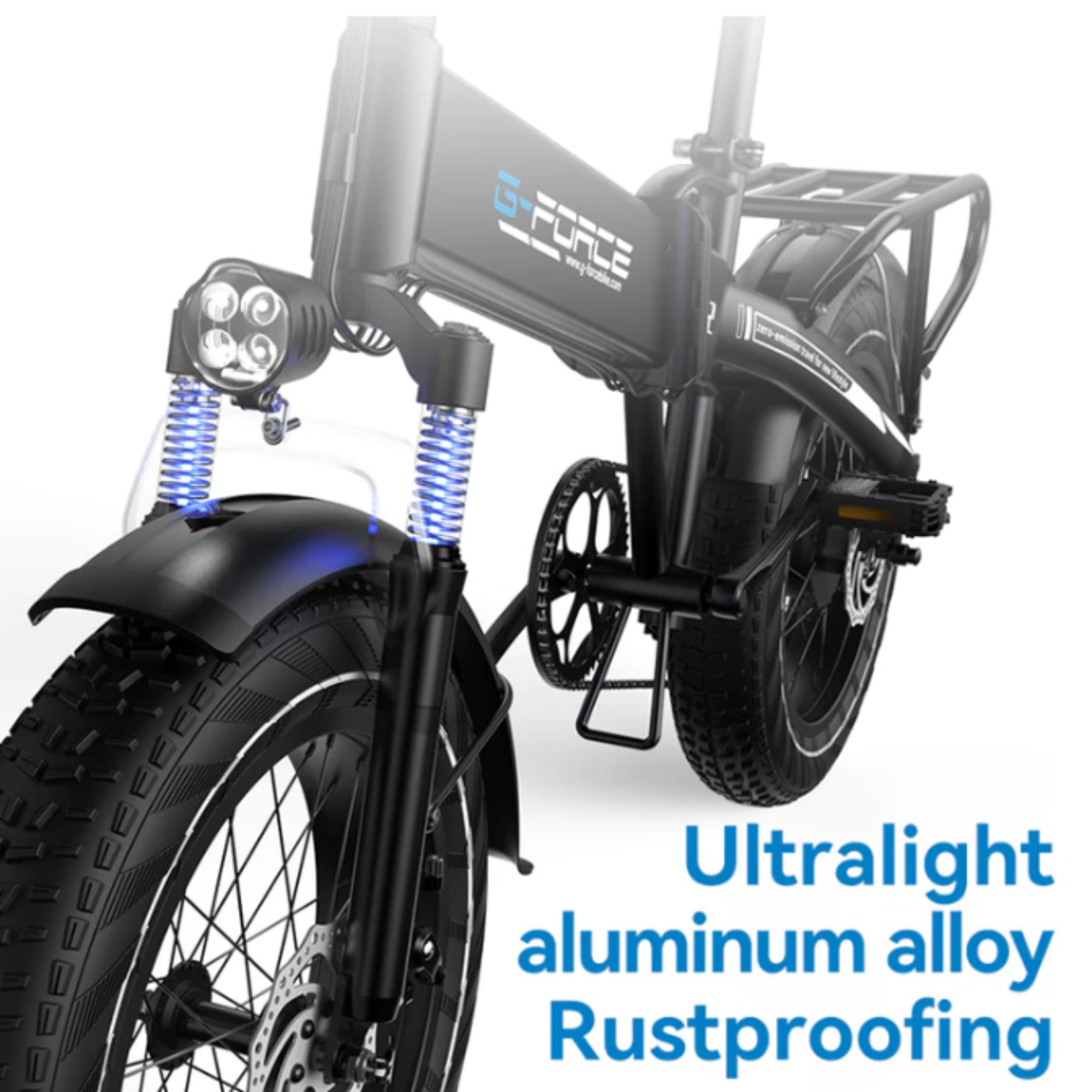 G-Force T42 750W 48V Folding Fat Tire Electric Bike