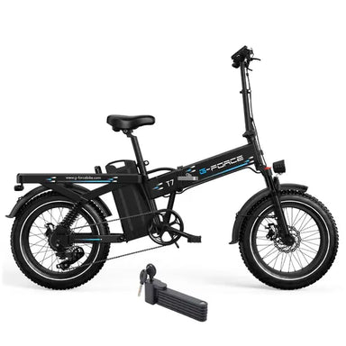 G-Force T7 750W 48V Long Range All Terrain Fat Tire Electric Bike  Electric Bikes Paradise