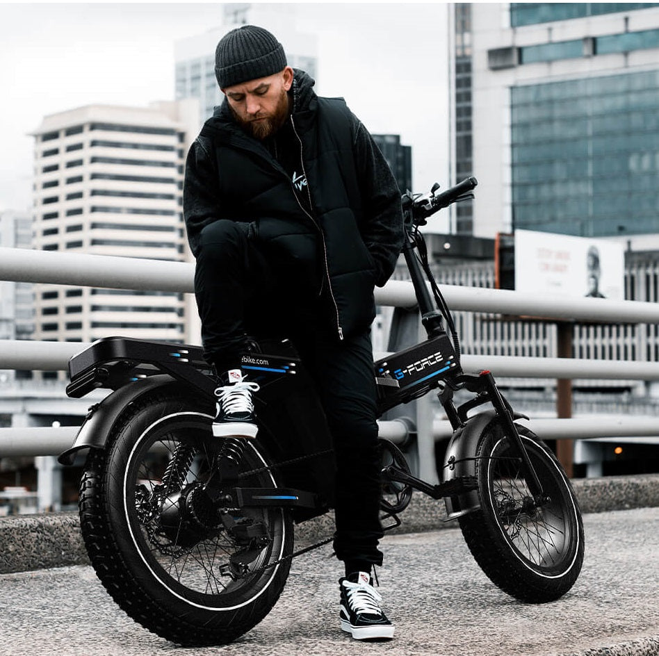 G-Force T7 750W 48V Long Range All Terrain Fat Tire Electric Bike