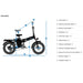 G-Force T7 750W 48V Long Range All Terrain Fat Tire Electric Bike  Electric Bikes Paradise