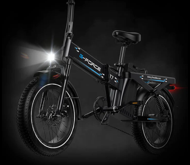 G-Force T7 750W 48V Long Range All Terrain Fat Tire Electric Bike