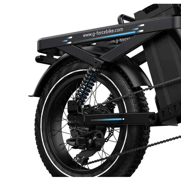 G-Force T7 750W 48V Long Range All Terrain Fat Tire Electric Bike  Electric Bikes Paradise