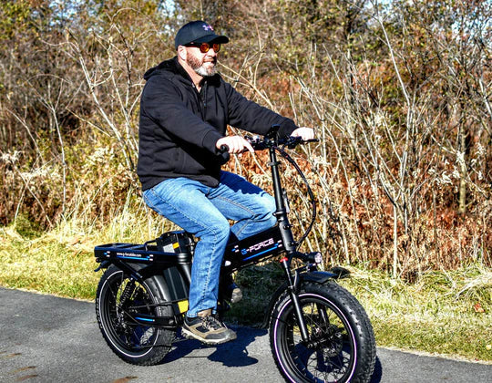 G-Force T7 750W 48V Long Range All Terrain Fat Tire Electric Bike