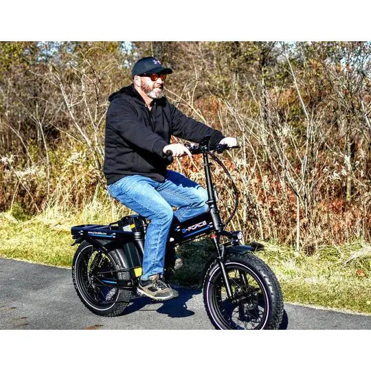 G-Force T7 750W 48V Long Range All Terrain Fat Tire Electric Bike  Electric Bikes Paradise