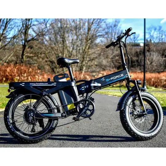 G-Force T7 750W 48V Long Range All Terrain Fat Tire Electric Bike  Electric Bikes Paradise