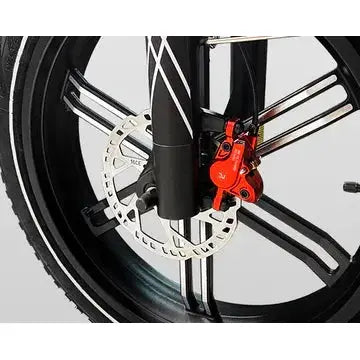 G-Force ZF 750W 48V Moped-Style Step-Through Fat Tire Electric Bike  Electric Bikes Paradise