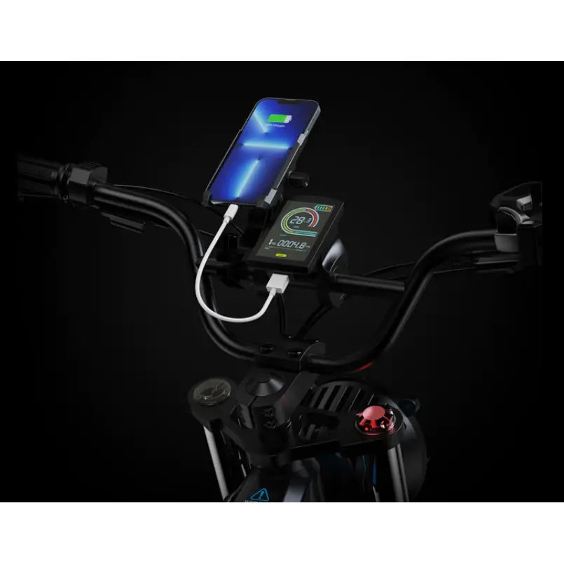 G-Force ZF 750W 48V Moped-Style Step-Through Fat Tire Electric Bike  Electric Bikes Paradise