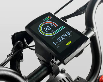 G-Force ZF 750W 48V Moped-Style Step-Through Fat Tire Electric Bike