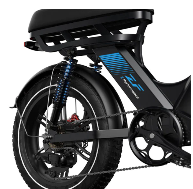 G-Force ZF 750W 48V Moped-Style Step-Through Fat Tire Electric Bike