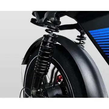G-Force ZF 750W 48V Moped-Style Step-Through Fat Tire Electric Bike  Electric Bikes Paradise