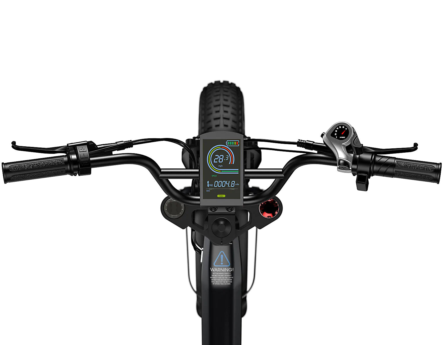 G-Force ZF 750W 48V Moped-Style Step-Through Fat Tire Electric Bike
