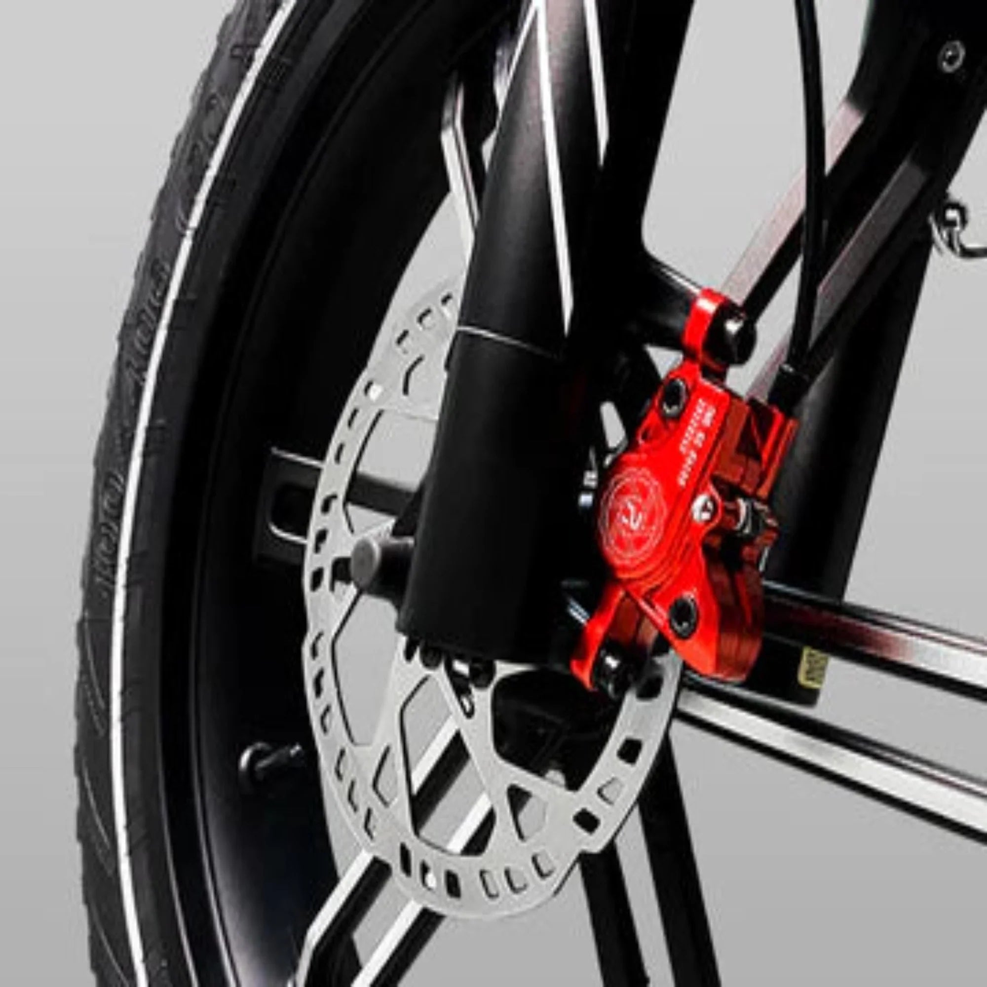 G-Force ZM 750W 48V Fat Tire Moped-Style Electric Bike
