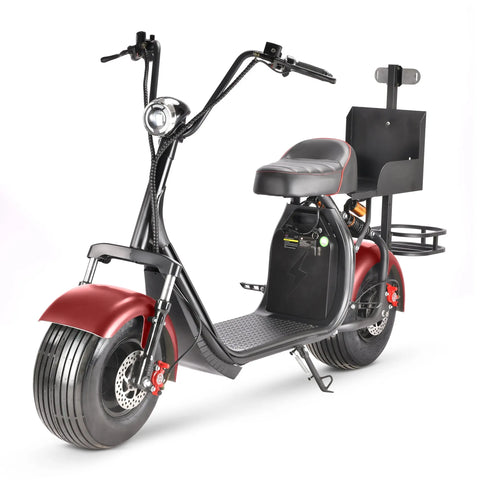 SoverSky X7 Fat Tire Two-Wheel Electric Golf Scooter