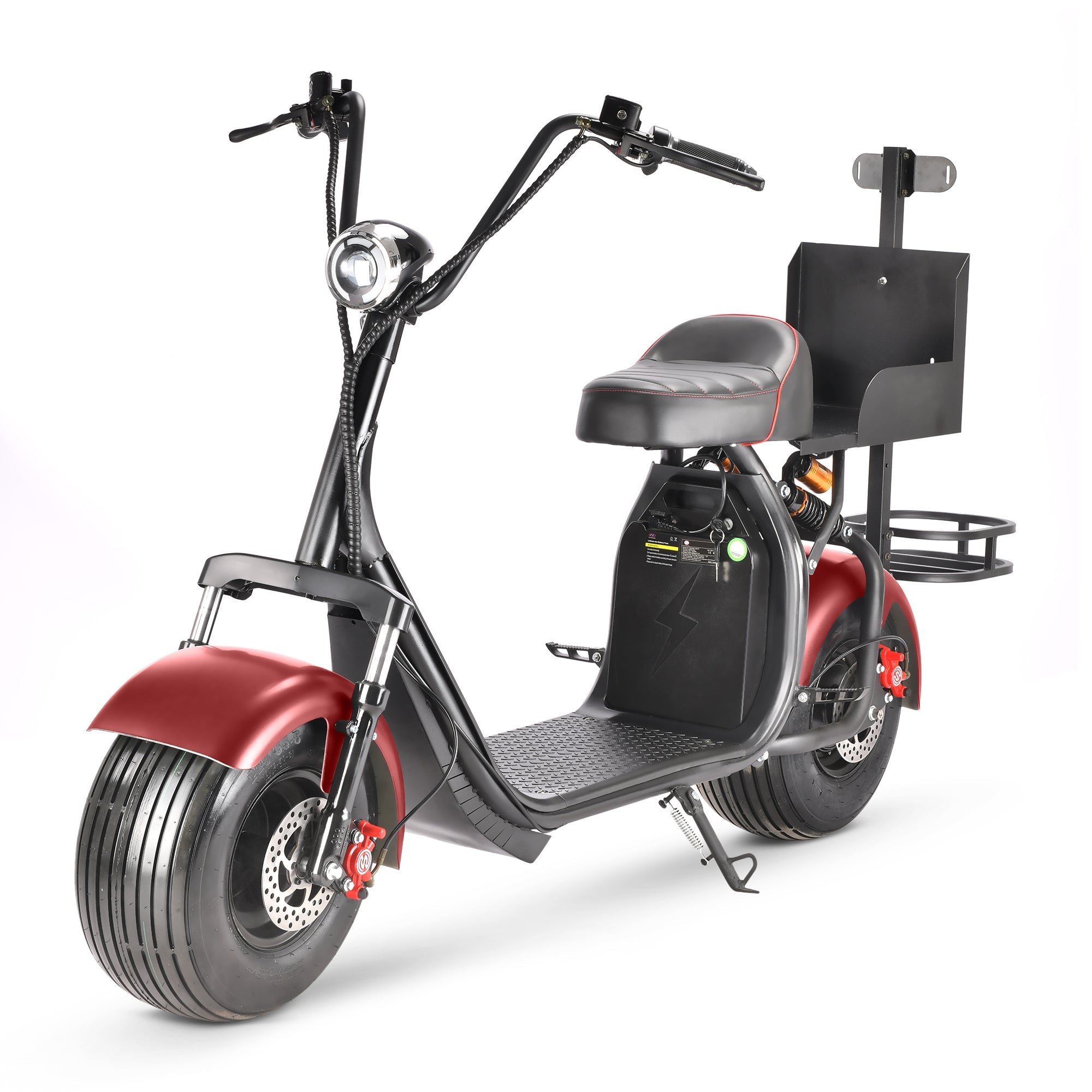 SoverSky X7 Fat Tire Two-Wheel Electric Golf Scooter