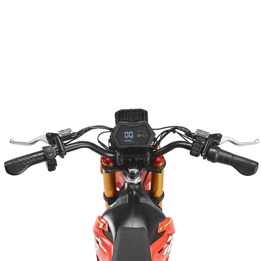 HappyRun F18 6000W Mid-Drive Electric Dirt Bike