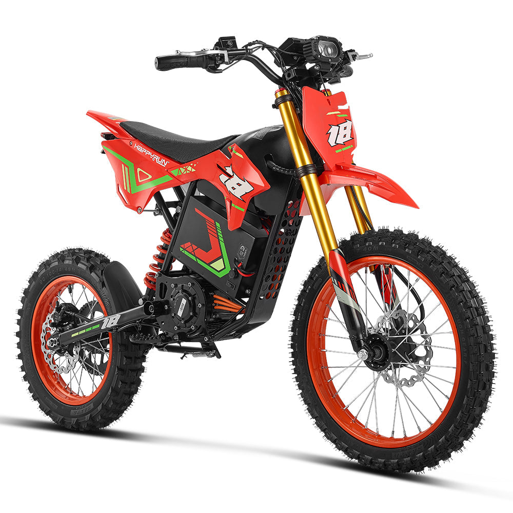 HappyRun F18 6000W Mid-Drive Electric Dirt Bike