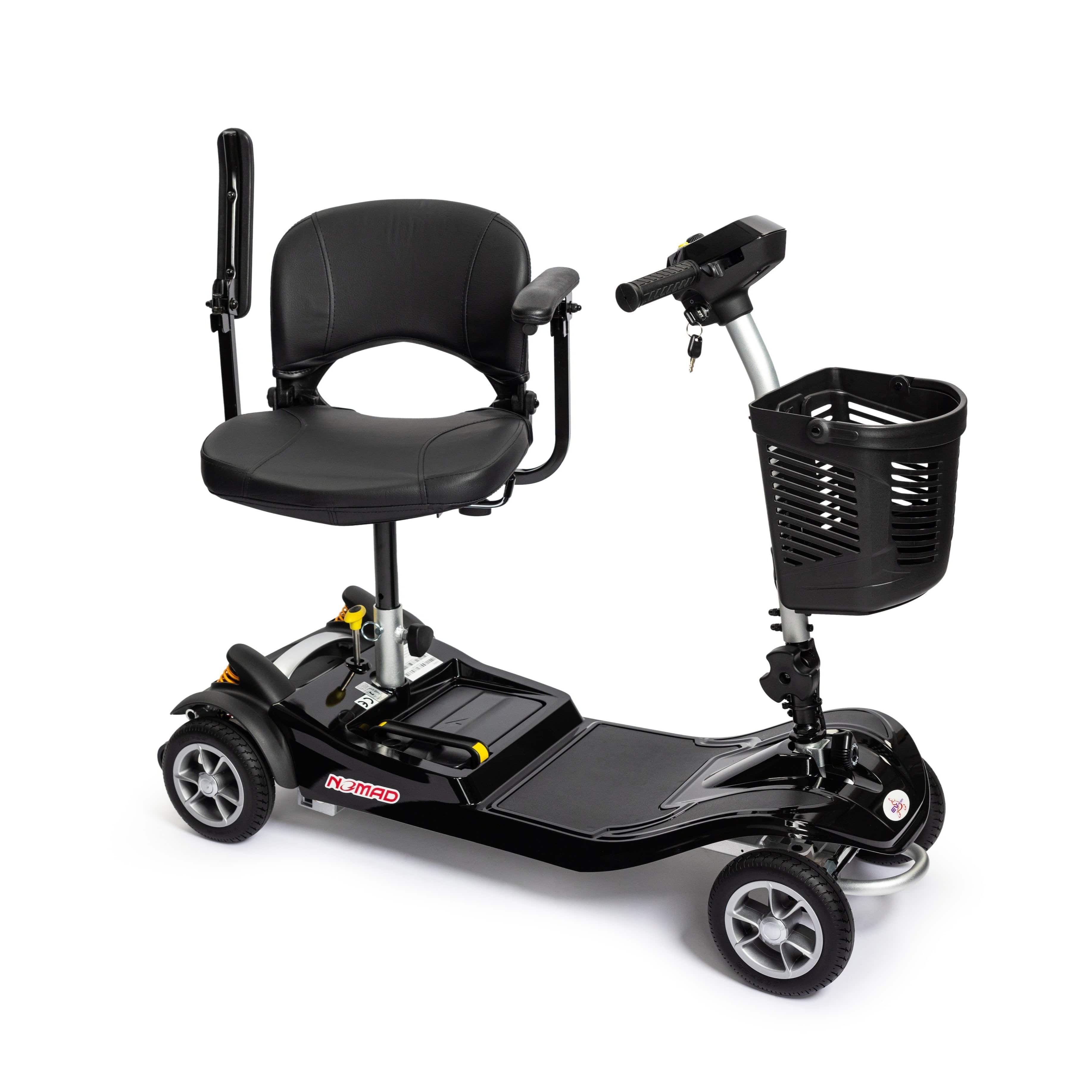 EV Rider Nomad Super Lightweight Travel Mobility Scooter with Full Suspension