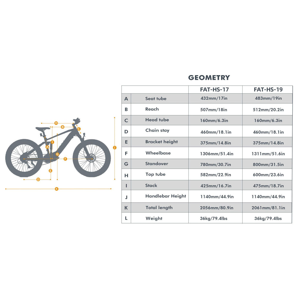 Eunorau Fat-HS Hunting Electric Bike